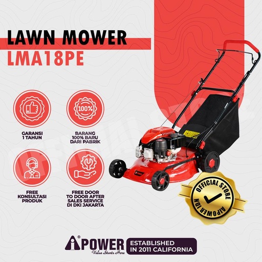 [EZM.1230566] LAWN MOWER / MESIN PEMOTONG RUMPUT LMA18PE
