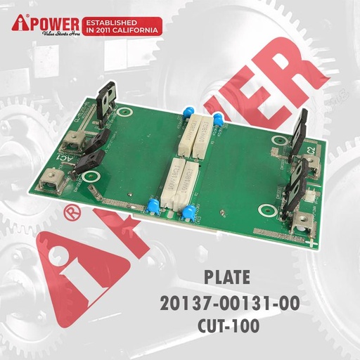 [EZM.1230570] PLATE 20137-00131-00 UNTUK CUT-100