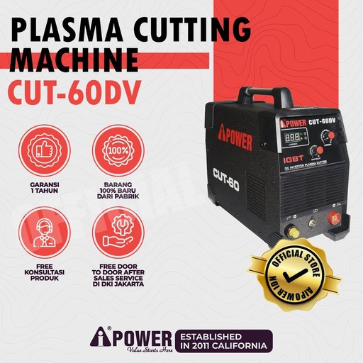 [EZM.1230607] AIPOWER PLASMA CUTTING MACHINE CUT-60DV