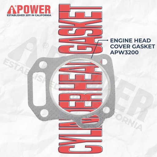 [EZM.1230609] CYLINDER HEAD GASKET UNTUK APW3200 PLUS