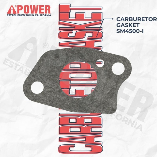 [EZM.1230642] CARBURETOR GASKET SM4500I