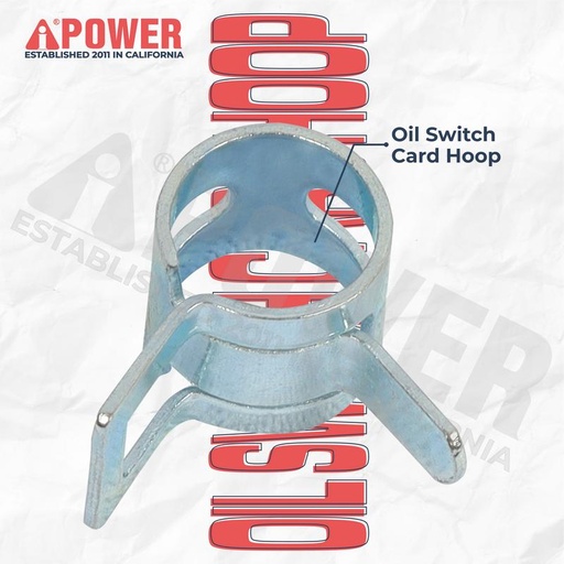 [EZM.1230658] OIL SWITCH CARD HOOP APW3800