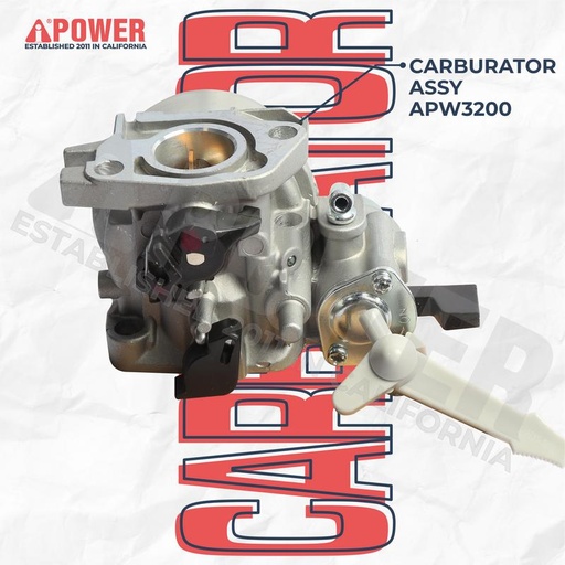 [EZM.1230666] CARBURETOR ASSY APW3200 PLUS