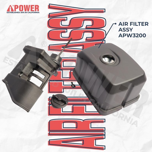 [EZM.1230670] AIR FILTER ASSY SARINGAN UDARA KOMPLIT AIPOWER APW3200 PLUS