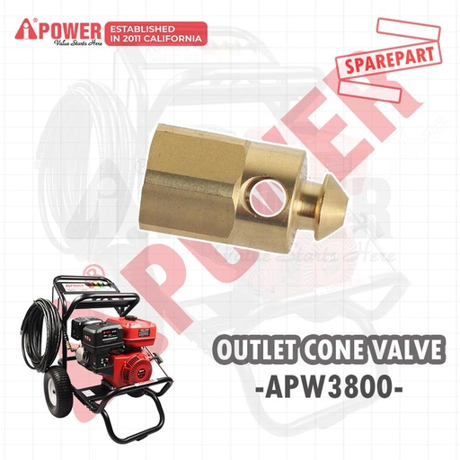 [EZM.1230719] OUTLET CONE VALVE UNTUK APW3800