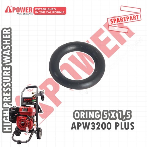 [EZM.1230721] ORING 5 X 1,5 UNTUK APW3200 PLUS