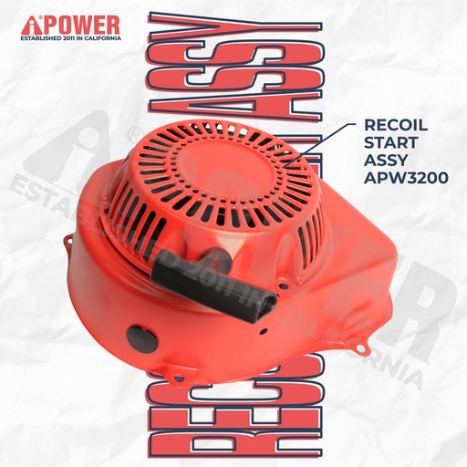 [EZM.1230746] RECOIL STARTER ASSEMBLY APW3200