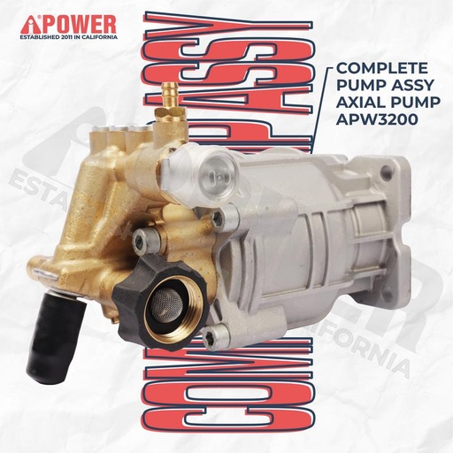 [EZM.1230755] COMPLETE PRESSURE PUMP ASSY - AXIAL PUMP APW3200 PLUS