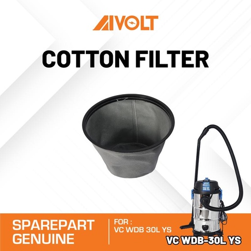 [EZM.1240013] SPARE PART COTTON CLOTH FOR VC WDB 30L YS