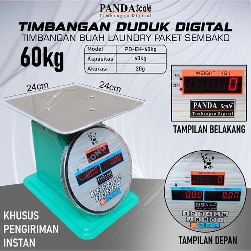 [EZM.4700023] Timbangan Duduk Digital 150kg Timbangan Buah Sayur Barang Hasil Panen  Paket PANDA SCALE INSTAN