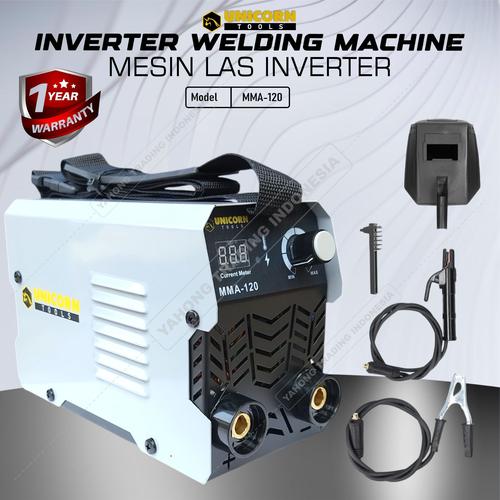 [EZM.4700078] Mesin Las Inverter MMA-120 IGBT Las Inverter Trafo Mesin Las Low Watt Mesin Las Trafo