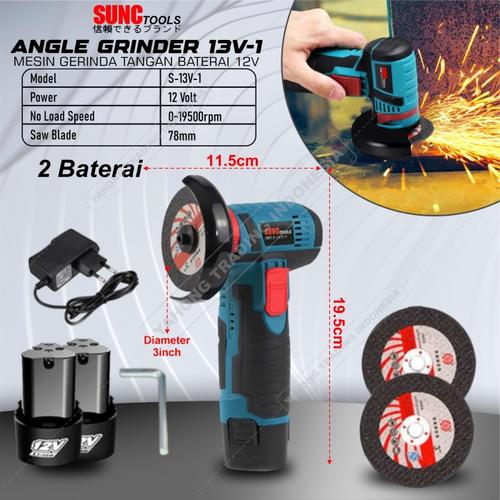 [EZM.4700099] Angle Grinder Mesin Gerinda Tangan Alat Pemotong