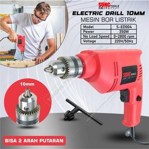 [EZM.4700111] Mesin Bor Listrik 10mm Bor Impact Drill 13mm Bolak Baliik