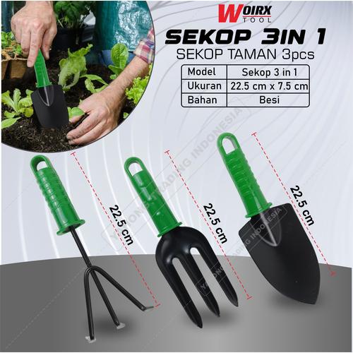 [EZM.4700125] Sekop Taman Kebun Mini Besi 1 SET