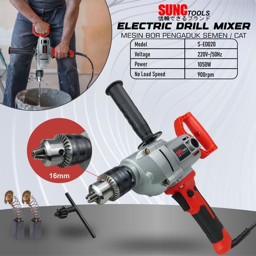 [EZM.4700133] Mesin Bor Mixer Electric Drill Mixer 16mm SUNC TOOLS