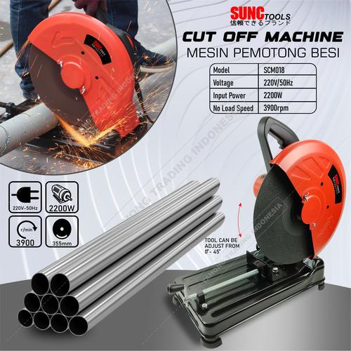 [EZM.4700169] Mesin Potong Besi 14 Inch / Cut Off Machine 14 Inch SUNC TOOLS