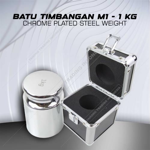 [EZM.4700173] Batu Timbangan Anak TImbangan Class M1 1kg dengan BOX