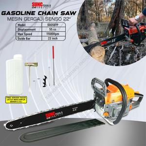 [EZM.4700225] Mesin Gergaji Bensin 22 inch Gasoline Chainsaw 22" WOIRX TOOL