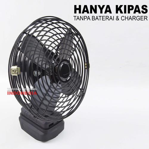 [EZM.4700245] SUNC TOOLS Kipas Angin Besi 8" inch Fan Portable Baterai