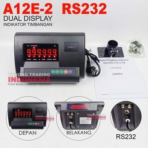 [EZM.4700273] Indikator / Kepala Timbangan Digital A12E -2 RS232 DUAL DISPLAY