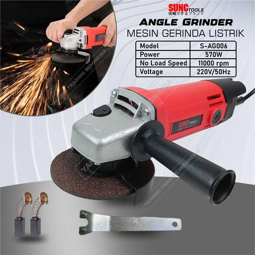 [EZM.4700287] Paket Mesin Gerinda + Mesin Bor Listrik 10mm SUNC TOOLS