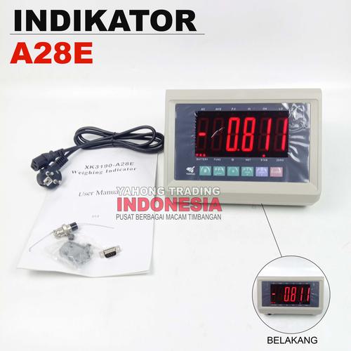 [EZM.4700297] Indikator Kepala Timbangan Digital A28E DUAL DISPLAY
