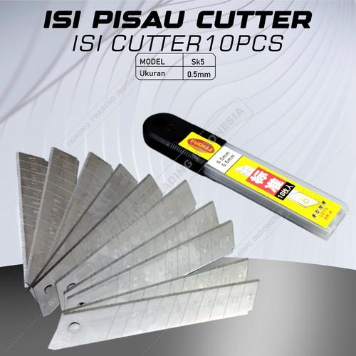 [EZM.4700329] Isi Pisau Cutter 10 pcs