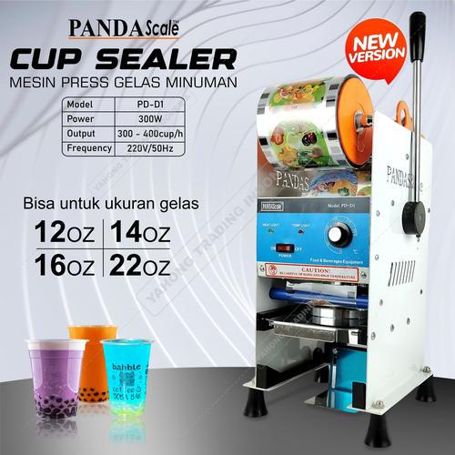[EZM.4700340] Cup Sealer Mesin Press Gelas Alat Pres Gelas Minuman