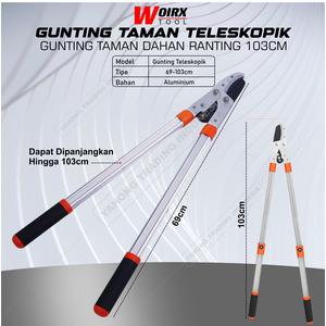 [EZM.4700347] Gunting Dahan Ranting Gagang Panjang Gunting Taman Telescopic