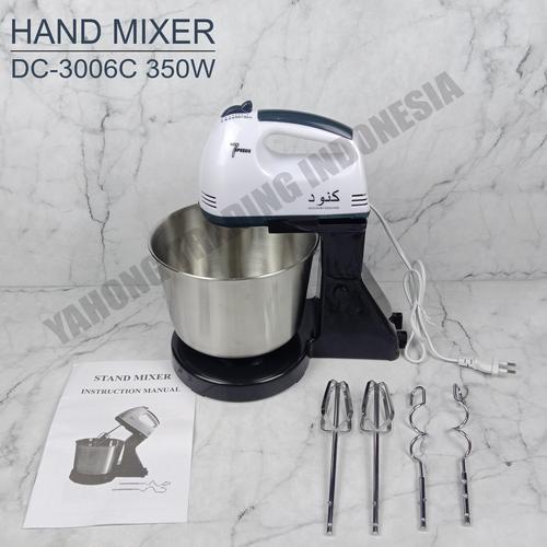 [EZM.4700394] Hand Stand Mixer 7 Speed Kocokan Adonan Telur Elektrik Serbaguna