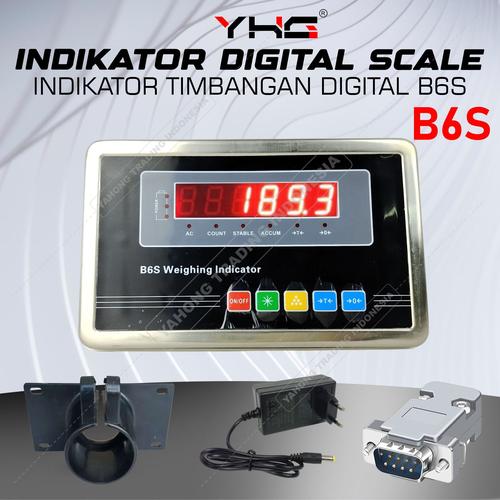 [EZM.4700399] Indikator Kepala Timbangan Digital B6S