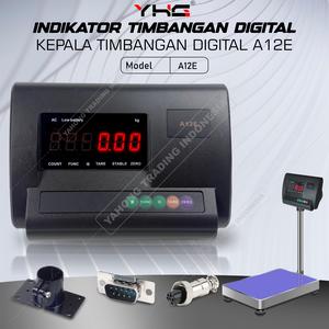 [EZM.4700407] Indikator Timbangan Digital Kepala Timbangan Digital A12E