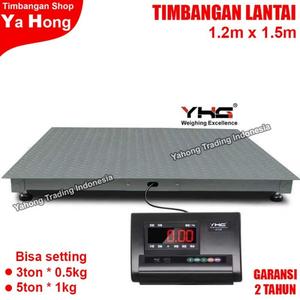 [EZM.4700443] Timbangan Digital Lantai Hewan YHG 3ton 5ton 1.2m x 1.5m