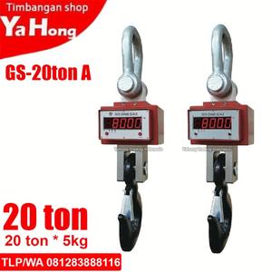 [EZM.4700457] Timbangan Gantung Digital Ukur Barang Berat Crane OCS GS Scale 20ton