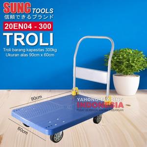 [EZM.4700464] Trolley Lipat / Trolly / Troli Plastik Lipat Serbaguna 300kg
