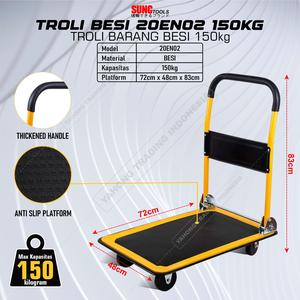 [EZM.4700467] Trolley Lipat / Trolly / Troli Lipat Serbaguna / Troli Besi 150kg
