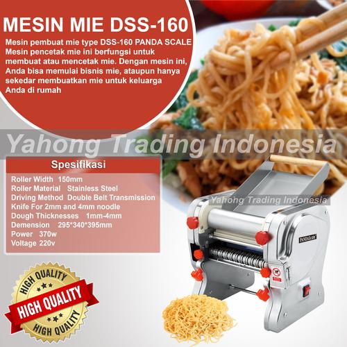 [EZM.4700477] Mesin Giling Mie Listrik Mesin Pembuat Mie Listik DSS-160(2mm & 4mm)