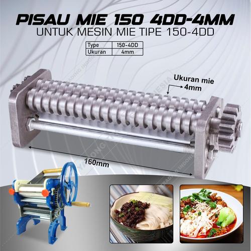 [EZM.4700483] Pisau Cutter Mesin Cetak Gilingan Mie Manual Noodle Maker 150-4DD 4mm