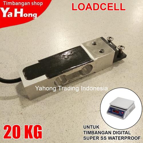 [EZM.4700486] Loadcell Load Cell Sensor Timbangan Digital Super SS 20kg