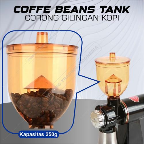[EZM.4700491] Funnel Corong Hopper Tabung Mangkok Wadah Coffee Grinder Kopi