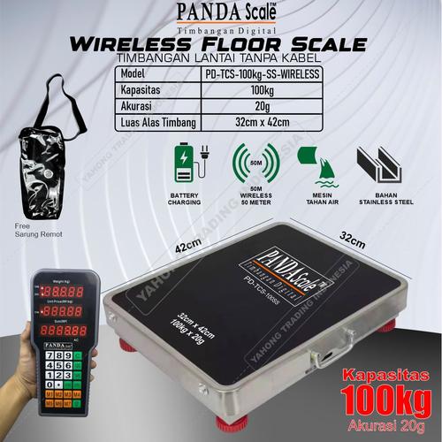 [EZM.4700521] Timbangan Digital Barang Ekspedisi Wireless Tanpa Kabel 100kg 20g