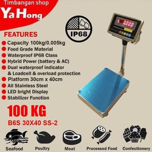 [EZM.4700528] Timbangan Barang Digital Ekspedisi Anti Air Waterproof 100kg 0.005kg