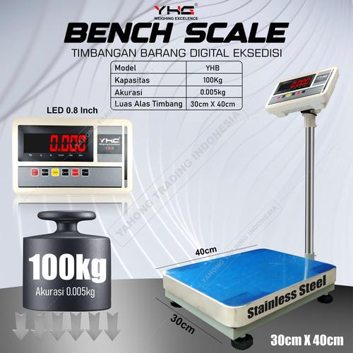 [EZM.4700547] Timbangan Barang Digital Timbangan Ekspedisi Paket Berat 100kg 0.005kg