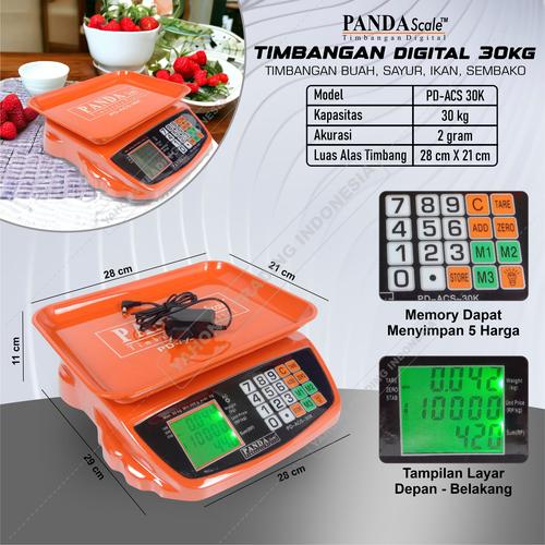 [EZM.4700548] Timbangan Digital Buah Laundry Paket Snack Makanan 30kg 2g