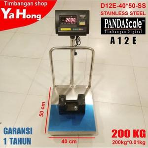 [EZM.4700555] Timbangan Barang Digital Ekspedisi Paket Stainless Steel 200kg 0.01kg
