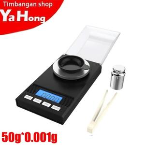 [EZM.4700572] Timbangan Digital Emas Timbangan Berlian Batu 50g 0.001g