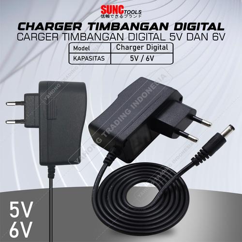 [EZM.4700575] Charger timbangan digital bisa untuk timbangan camry acs jc33