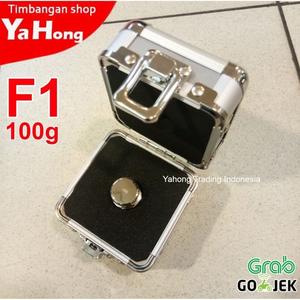 [EZM.4700600] Anak Timbangan Kalibrasi Batu Timbangan F1 Series 100g + BOX