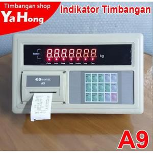 [EZM.4700603] SONIC Indikator Timbangan Digital A9 bisa untuk custom