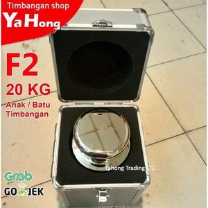 [EZM.4700631] Anak Timbangan Batu Timbangan F2 Series 20kg